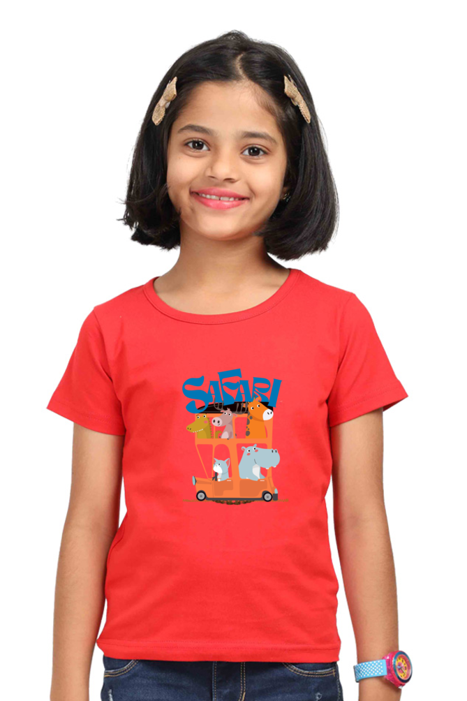 SAFARI TIME GIRLS T-SHIRT