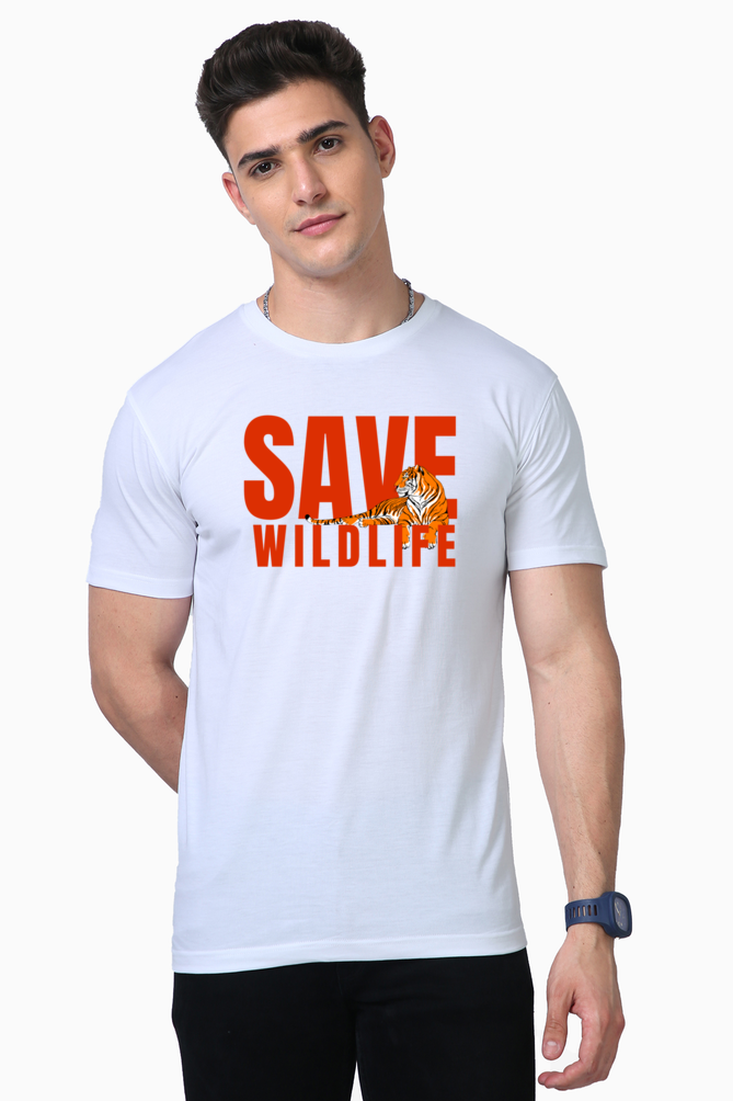 PREMIUM SAVE WILDLIFE UNISEX T-SHIRT