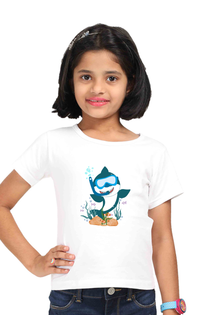 SHARK GIRLS TSHIRT