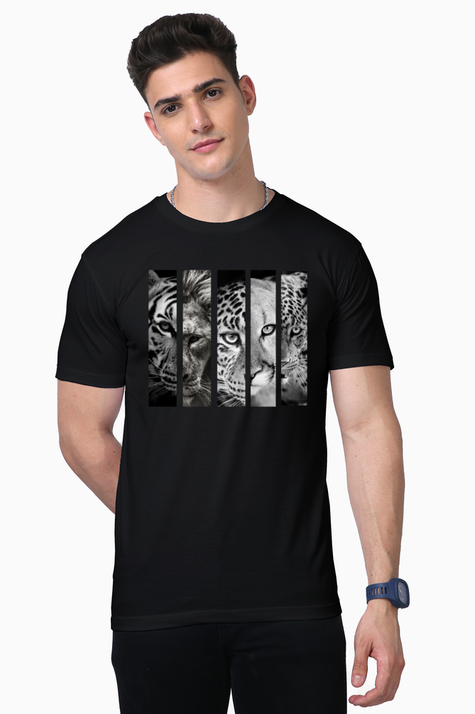 PREMIUM FIVE CATS UNISEX T-SHIRT
