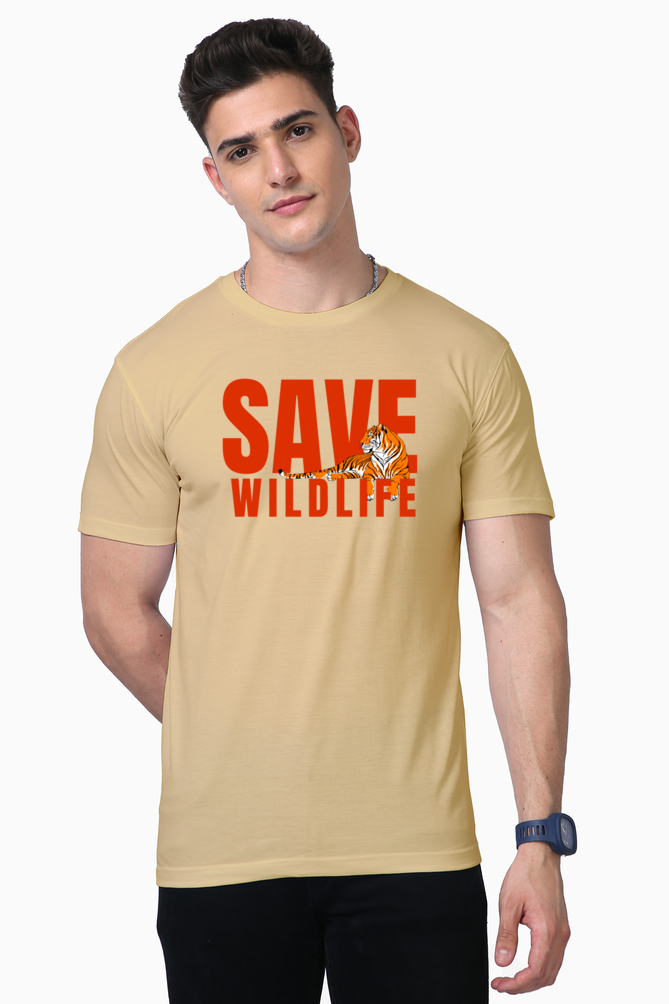 PREMIUM SAVE WILDLIFE UNISEX T-SHIRT