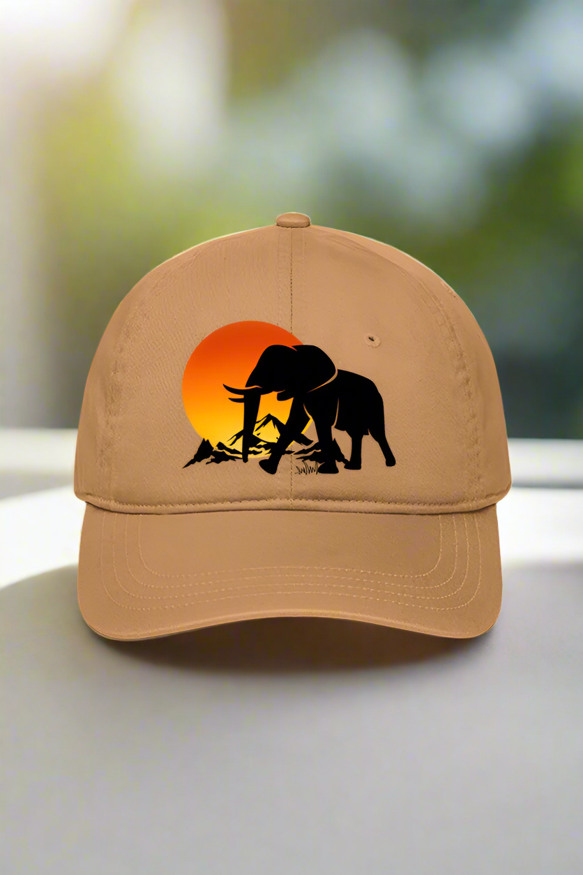 PRINTED WILD TUSKER BASEBALL CAP