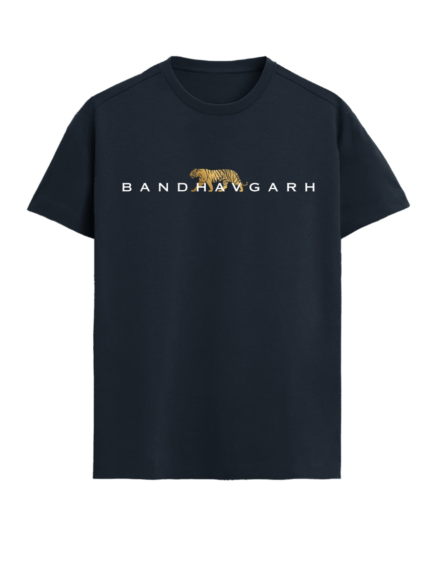 Bandhavgarh Tiger T-Shirt – Walking Tiger Wildlife Design | Tucktribe