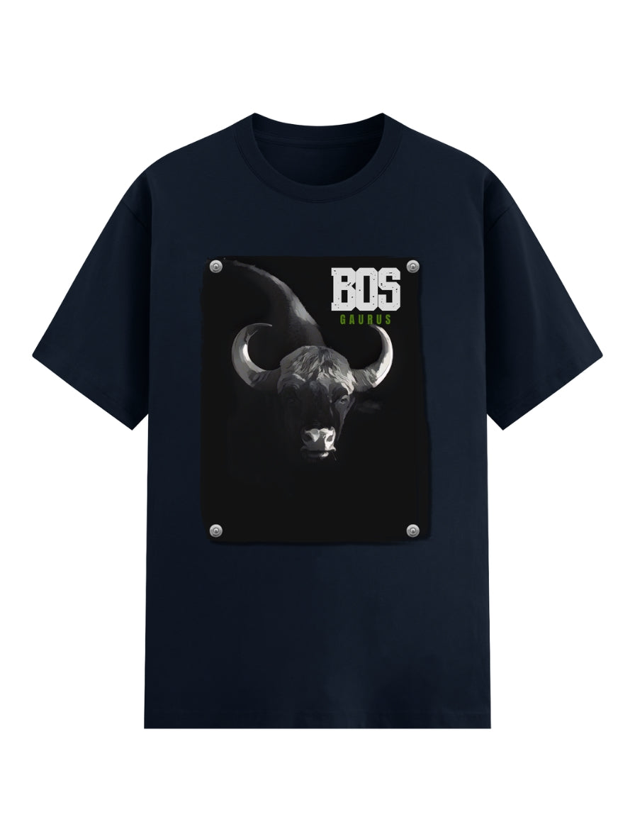 BOS GAURUS | Indian Bison Wildlife T-Shirt by TuckTribe