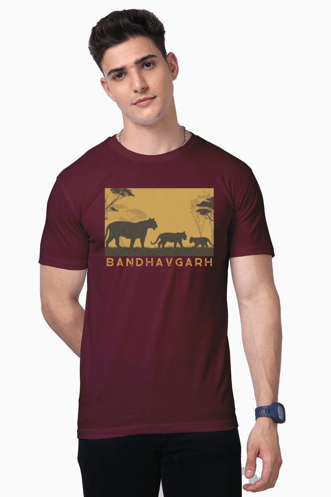 TuckTribeBandhavgarh Tiger Family T-ShirtPremium T-Shirt