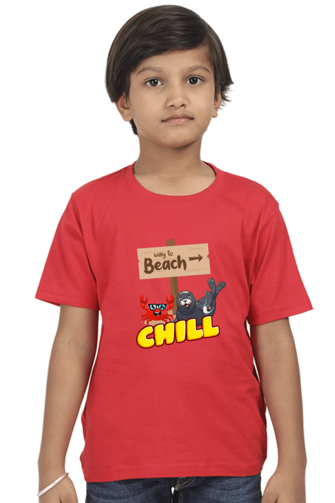 TuckTribeBEACH CHILL BOYS T - SHIRTBoys T-Shirt