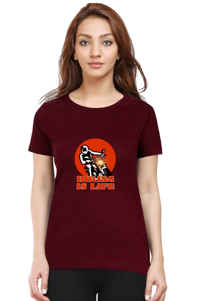 TuckTribeBIKING IS LIFEWomen’s T-shirt
