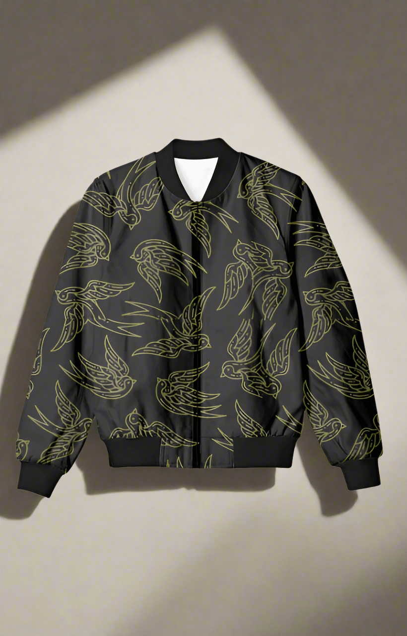 TuckTribeBIRDS BOMBER JACKETAOP Bomber Jacket
