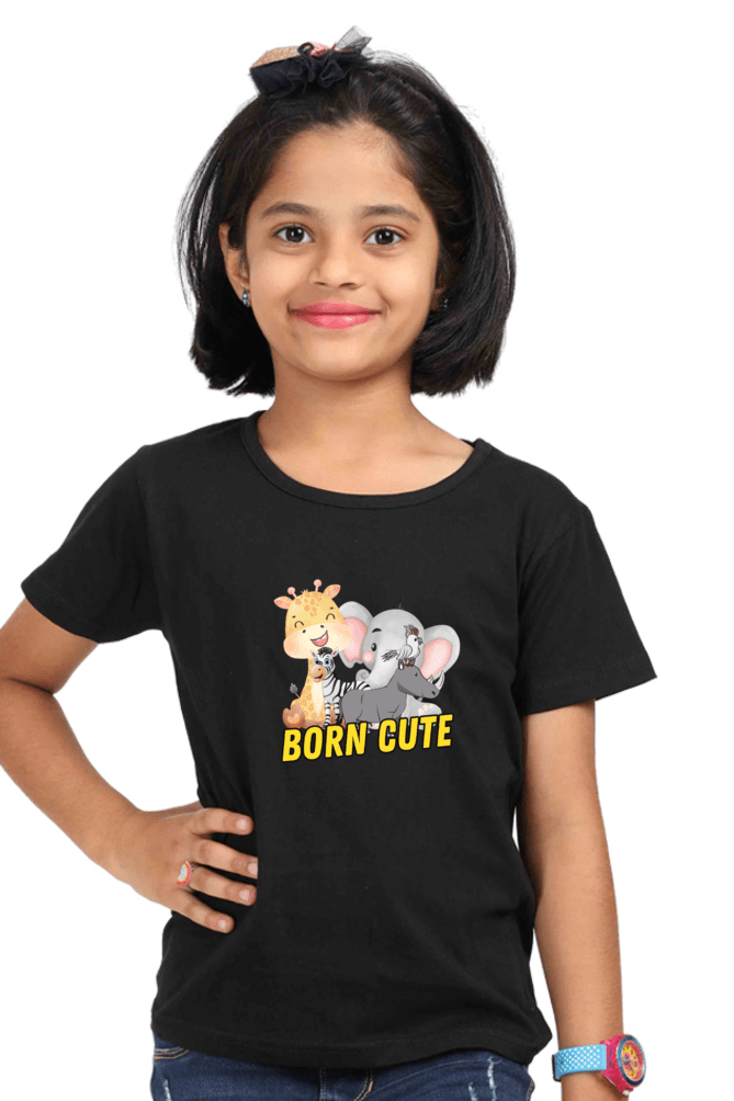 TuckTribeBORN CUTE GIRLS T - SHIRTGirls T-Shirt