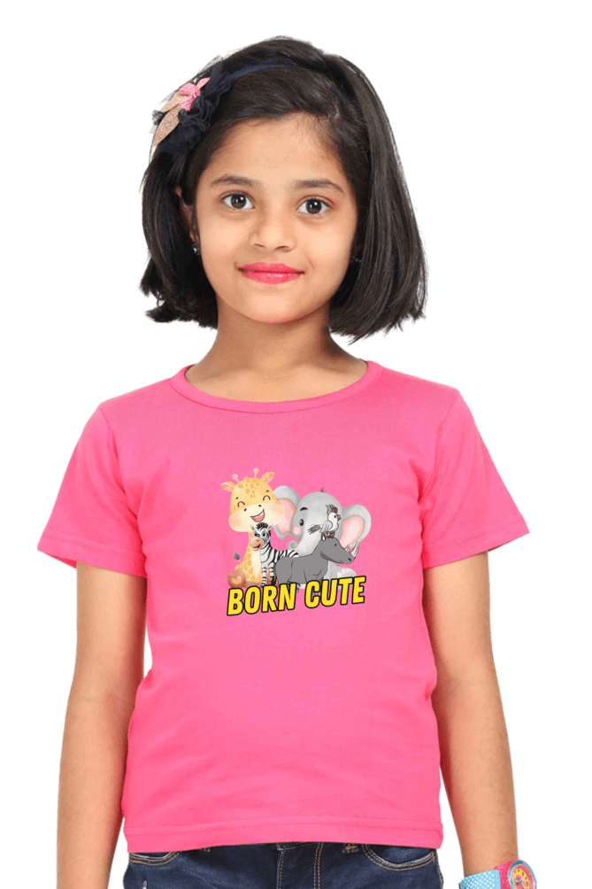 TuckTribeBORN CUTE GIRLS T - SHIRTGirls T-Shirt