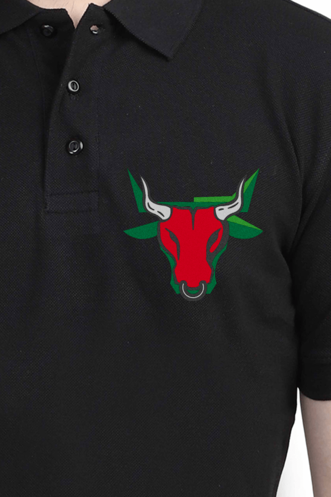 TuckTribeBULLS TEMPERMens Polo T-Shirt