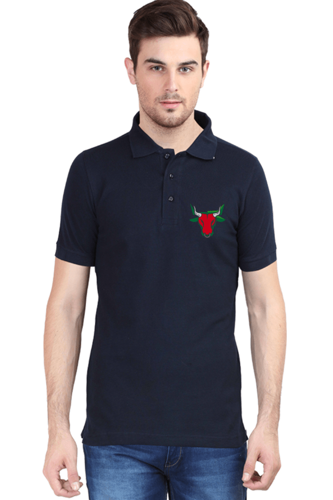 TuckTribeBULLS TEMPERMens Polo T-Shirt