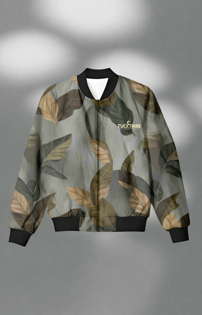 TuckTribecamo - patterned bomber jacket.AOP Bomber Jacket
