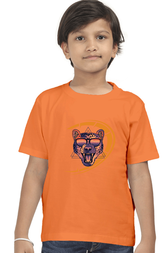 TuckTribeCool Leopard with Shades Boys T-ShirtBoys T-Shirt