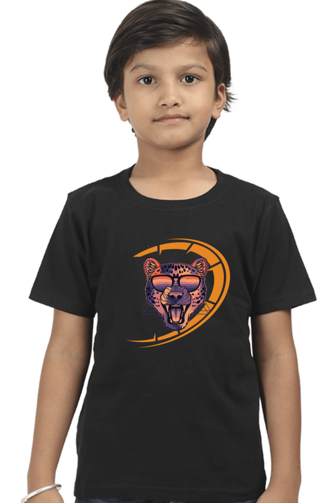TuckTribeCool Leopard with Shades Boys T-ShirtBoys T-Shirt