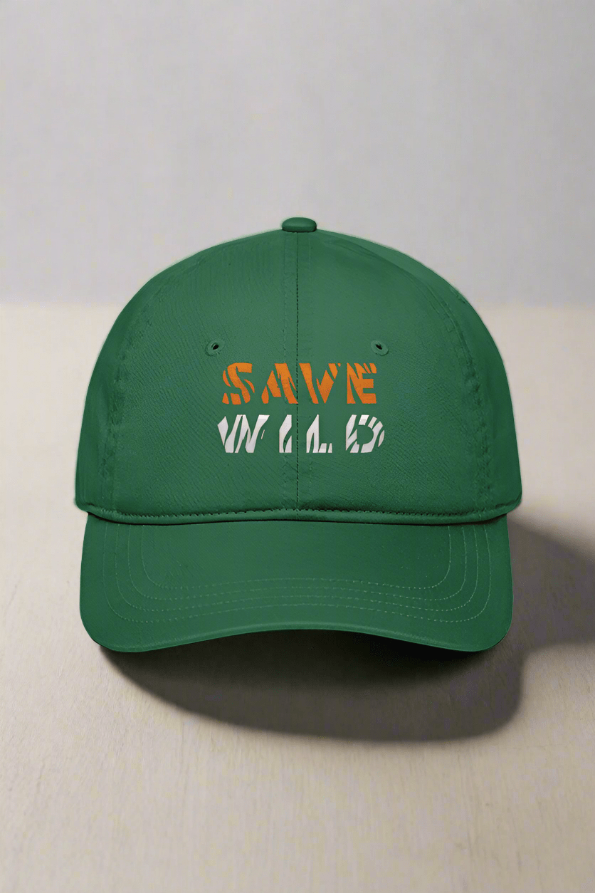 TuckTribeEmbroidered Save Wild Cap | Nature InspiredBaseball cap