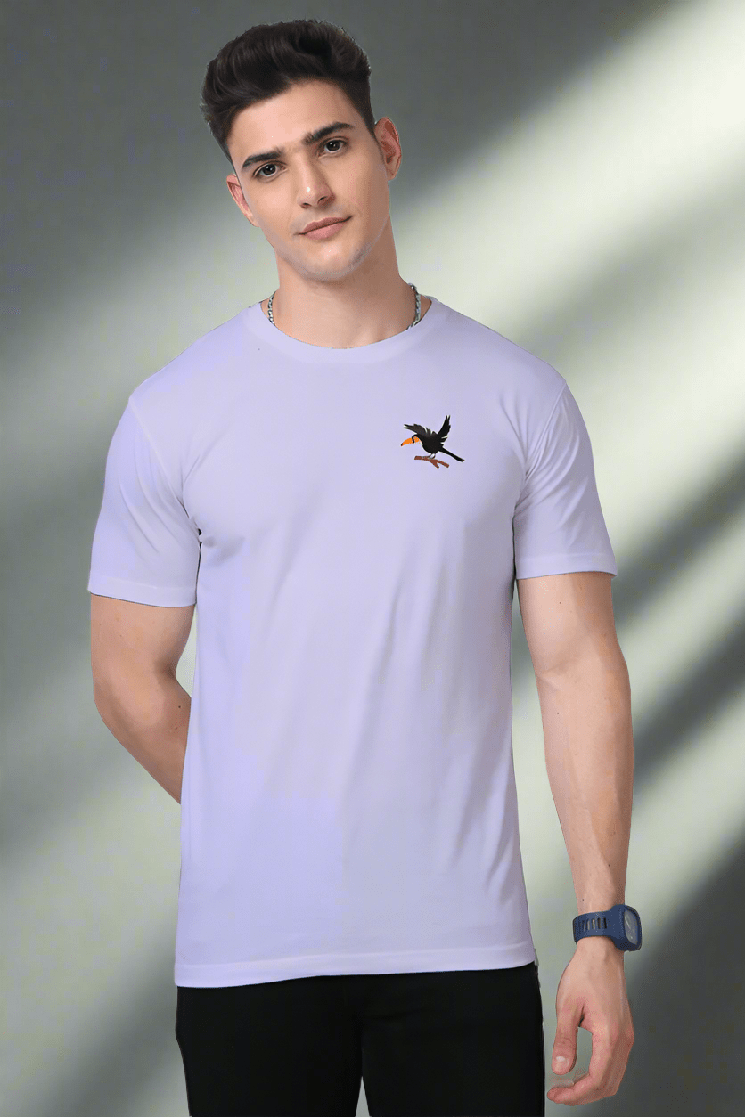 TuckTribeEmbroidered Toucan T-Shirt – Tropical Bird Design TeePremium T-Shirt