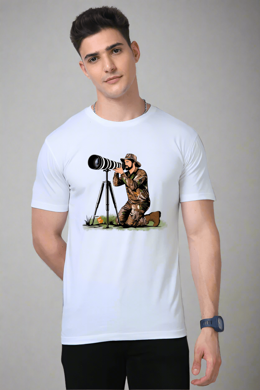 TuckTribeExclusive Photographer T-Shirt - Capture Your Passion | TuckTribe Artistic TeePremium T-Shirt
