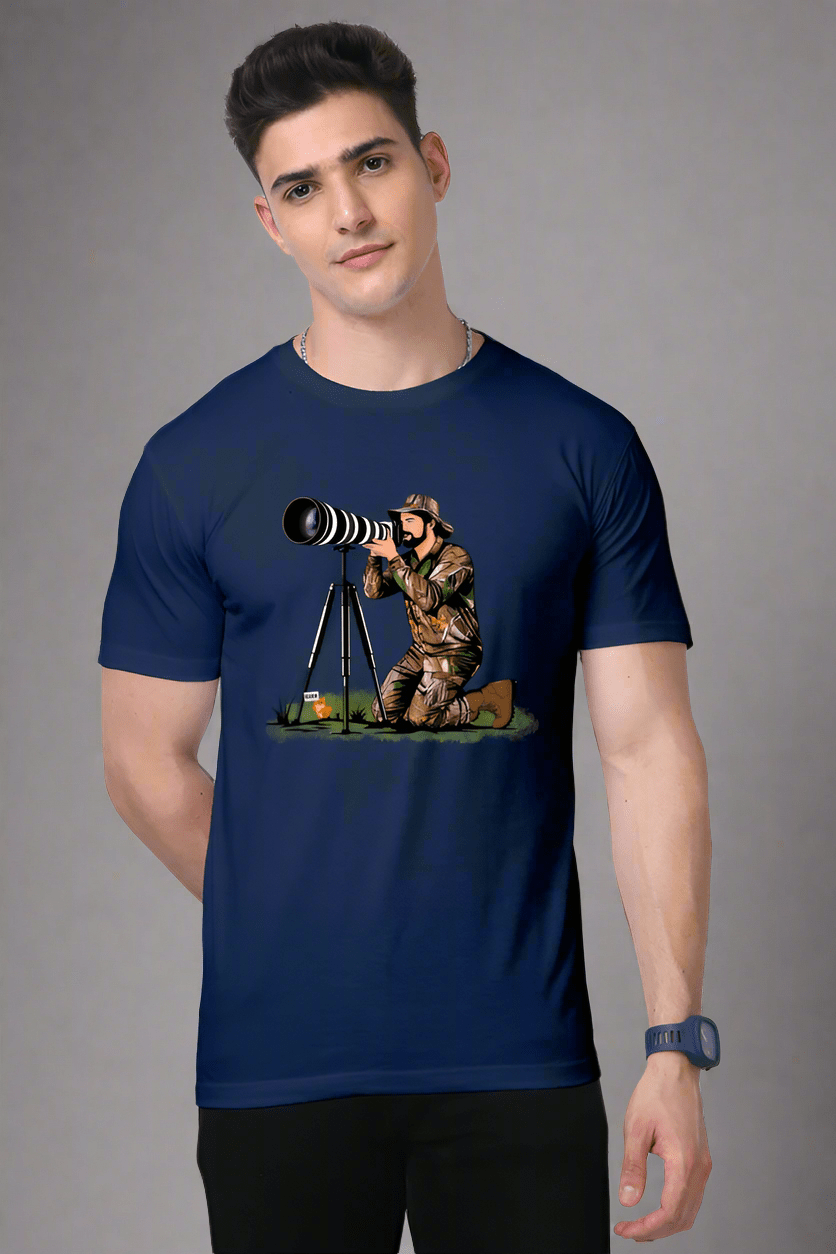 TuckTribeExclusive Photographer T-Shirt - Capture Your Passion | TuckTribe Artistic TeePremium T-Shirt