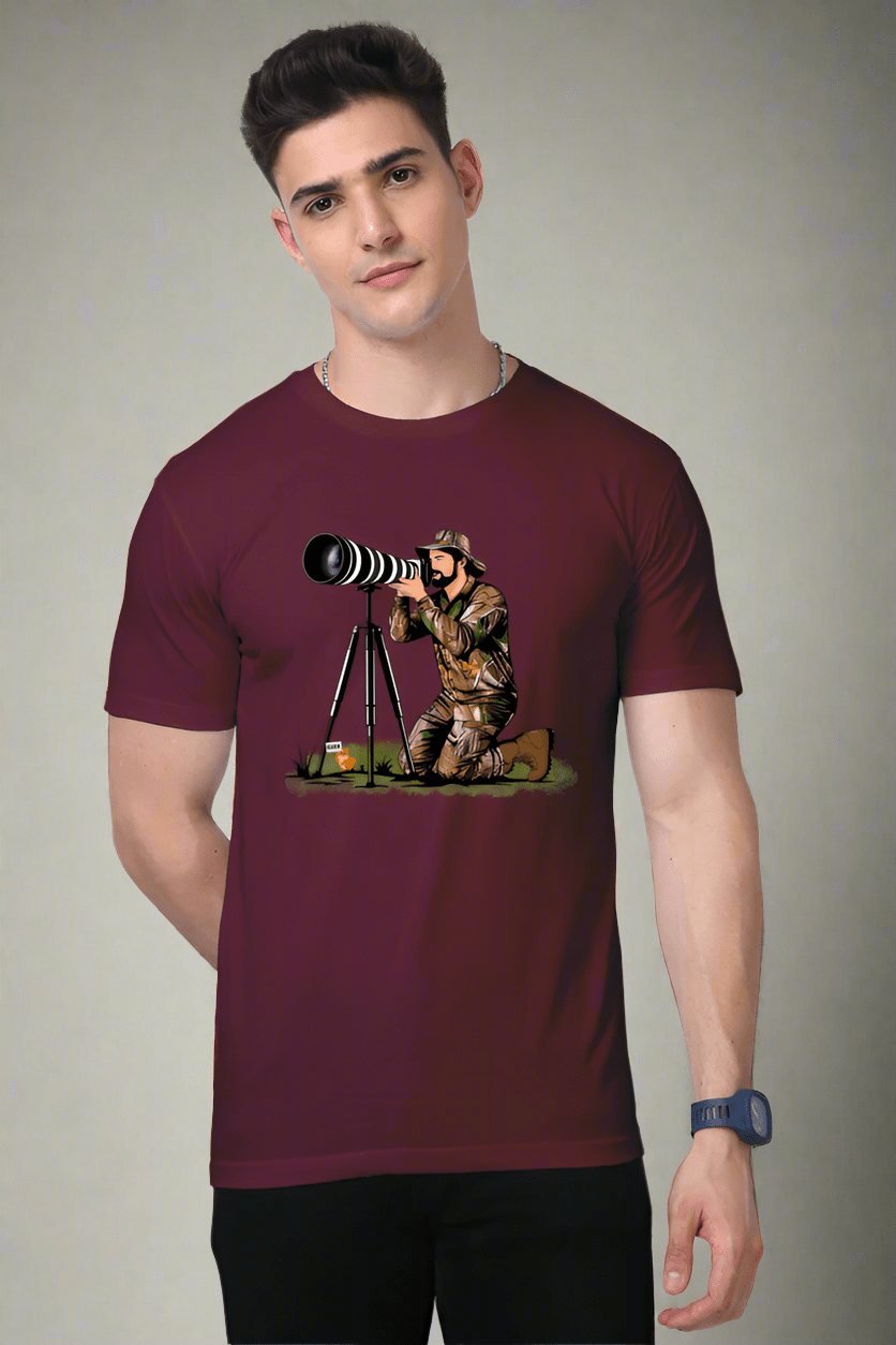 TuckTribeExclusive Photographer T-Shirt - Capture Your Passion | TuckTribe Artistic TeePremium T-Shirt