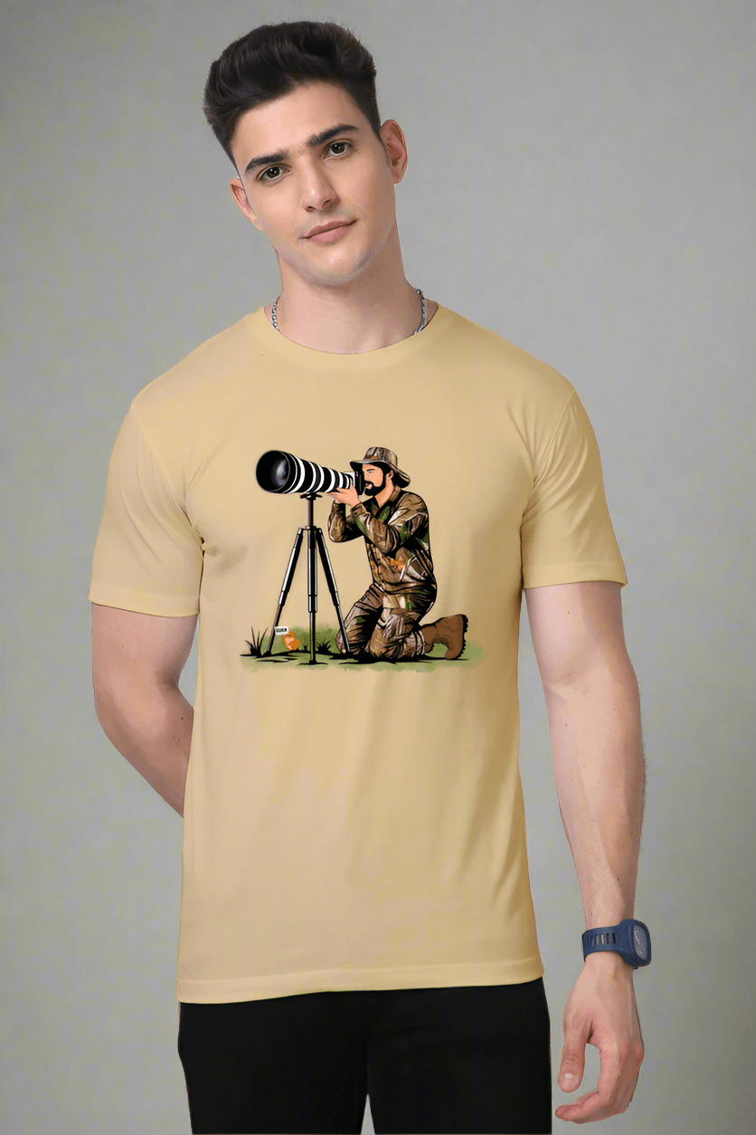TuckTribeExclusive Photographer T-Shirt - Capture Your Passion | TuckTribe Artistic TeePremium T-Shirt