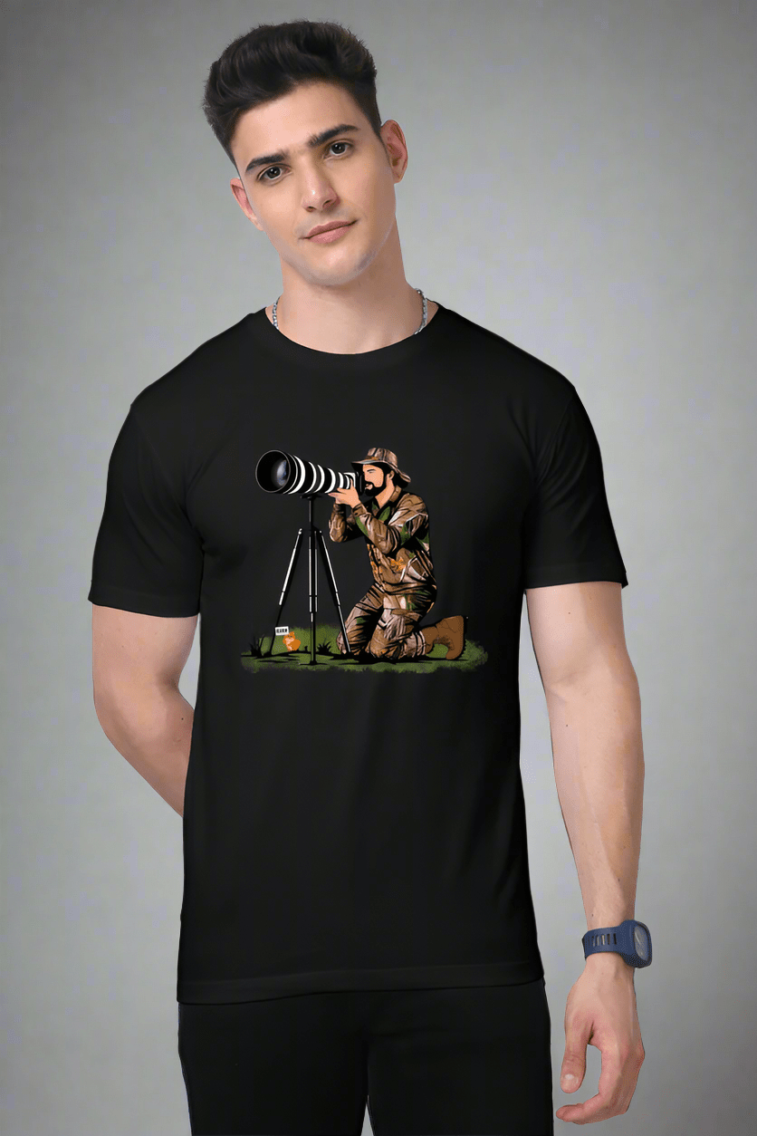 TuckTribeExclusive Photographer T-Shirt - Capture Your Passion | TuckTribe Artistic TeePremium T-Shirt