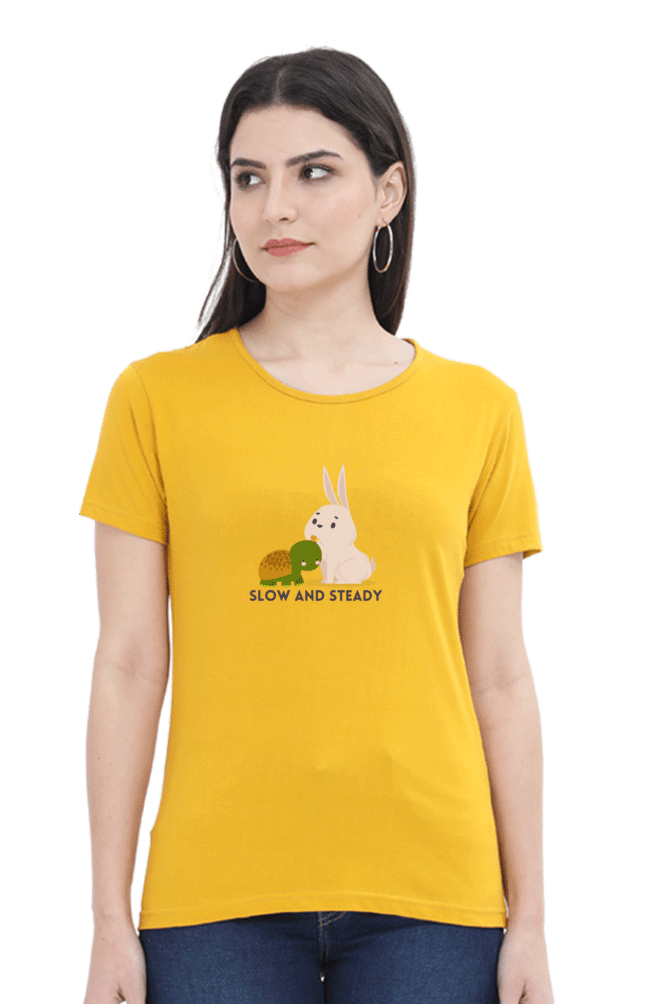 TuckTribeSLOW & STEADYWomen’s T-shirt