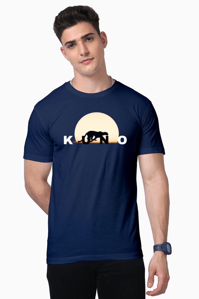 TuckTribeThe King of Kuno: Cheetah Silhouette T-ShirtPremium T-Shirt