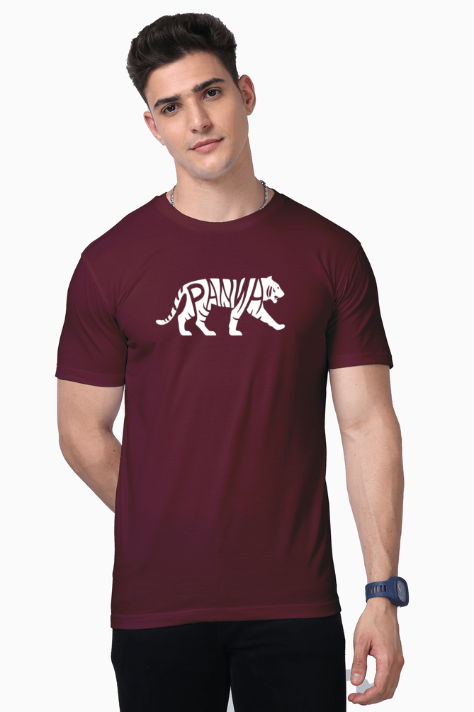 TuckTribeThe Spirit of Panna: Tiger Silhouette T-ShirtPremium T-Shirt