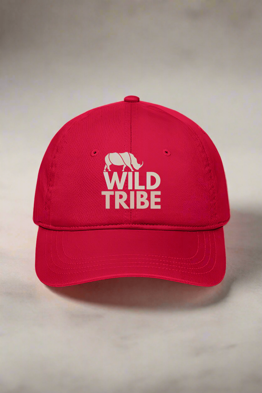 TuckTribeWILD TRIBE Rhinoceros Embroidered CapBaseball Cap