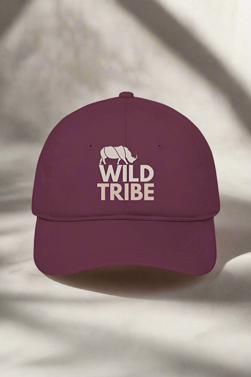 TuckTribeWILD TRIBE Rhinoceros Embroidered CapBaseball Cap