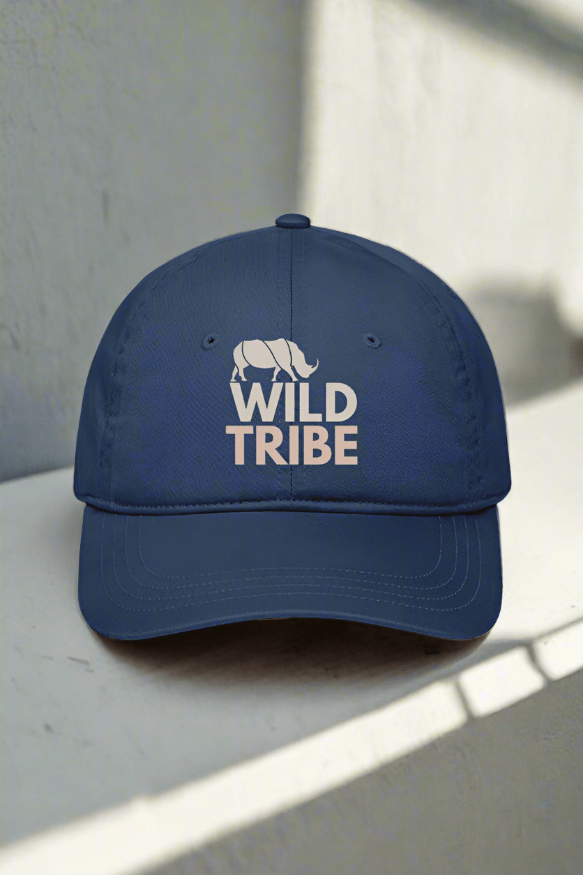 TuckTribeWILD TRIBE Rhinoceros Embroidered CapBaseball Cap