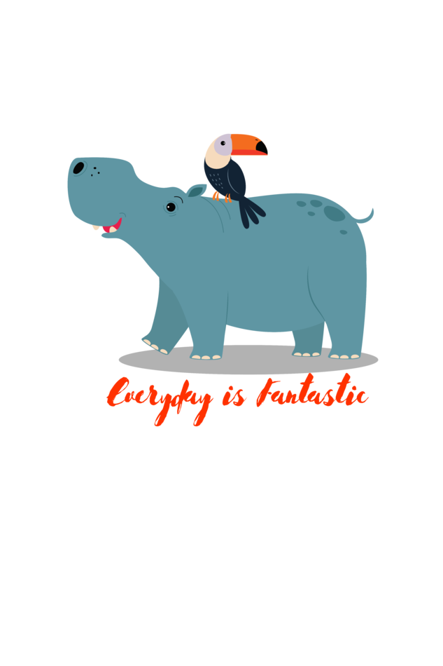 EVERYDAY IS FANTASTIC GIRLS T-SHIRT