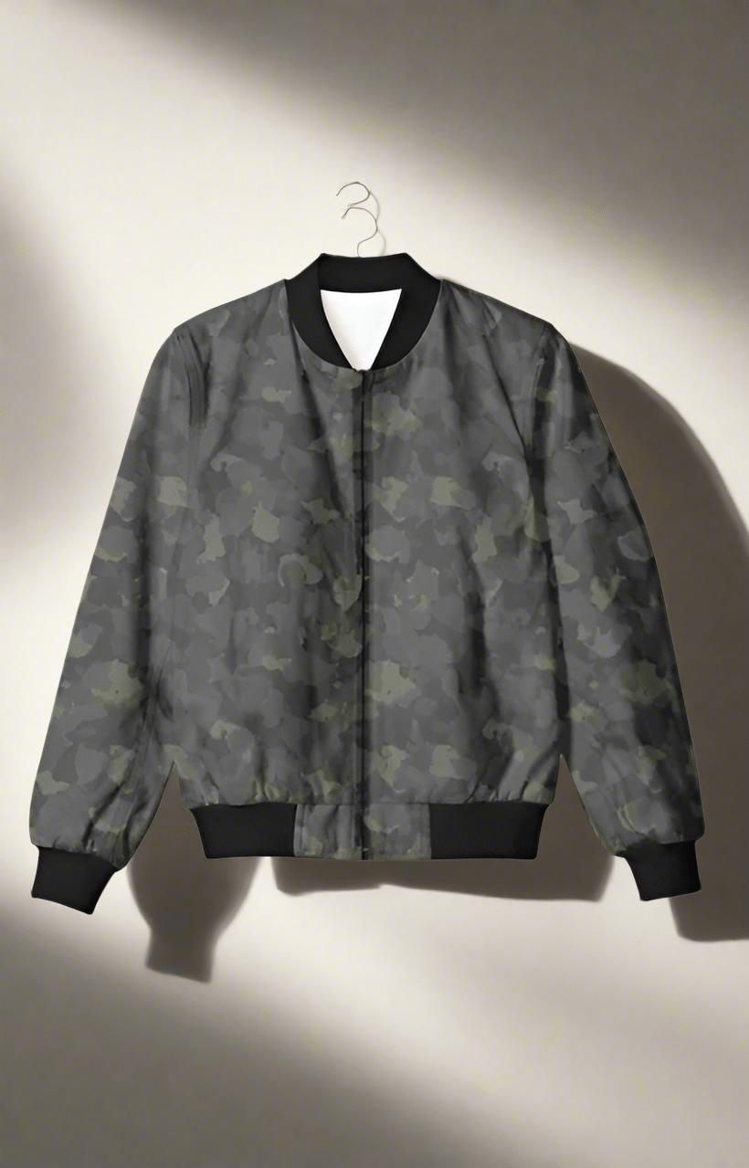 TuckTribeCAMOUFLAGE BOMBER JACKETAOP Bomber Jacket
