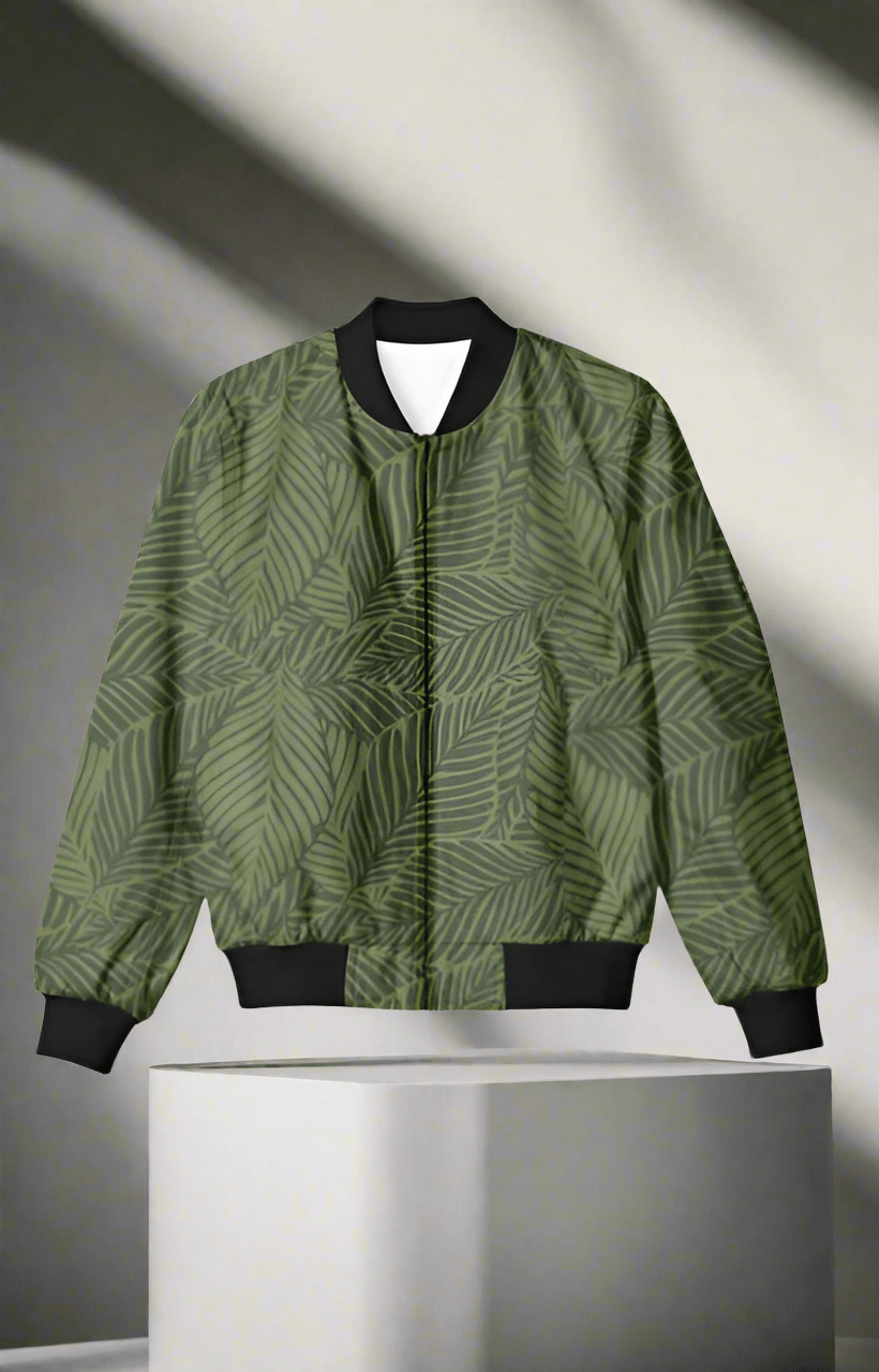 TuckTribeGREEN HARMONY BOMBER JACKETAOP Bomber Jacket