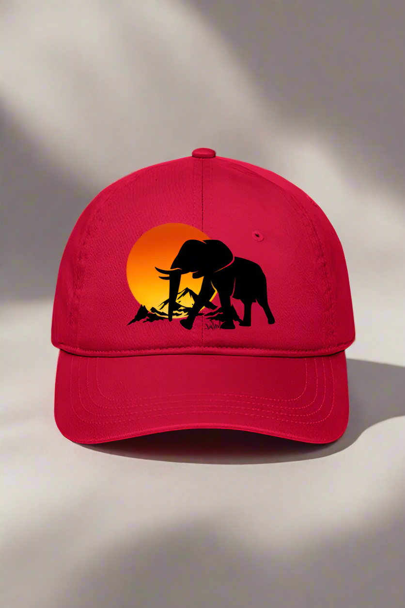 PRINTED WILD TUSKER BASEBALL CAP
