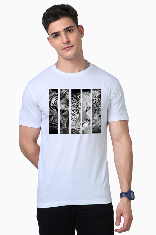 PREMIUM FIVE CATS UNISEX T-SHIRT