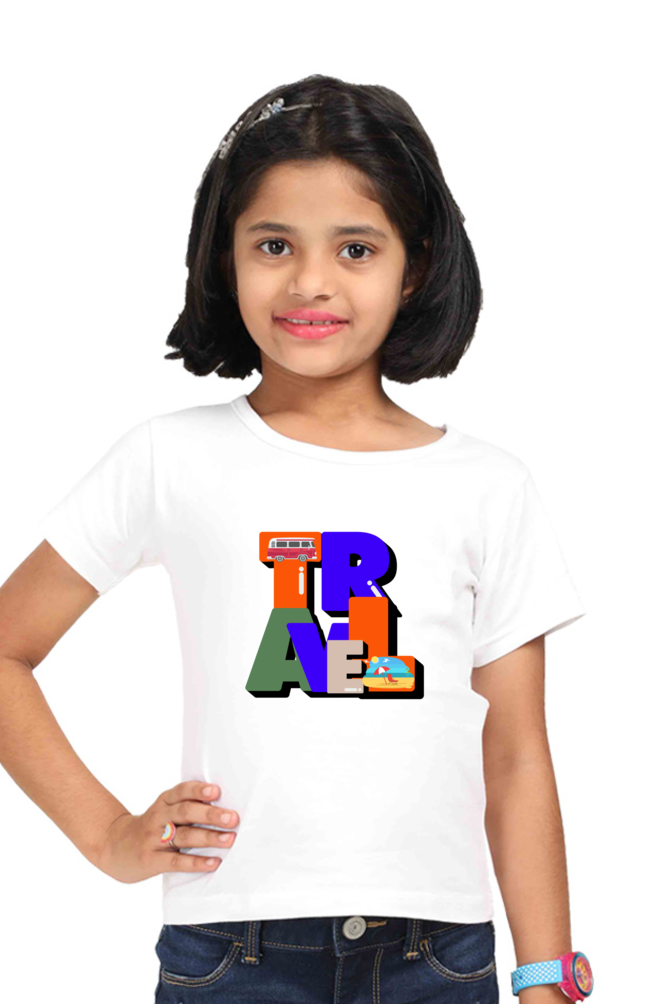 TRAVEL GIRL GIRLS T-SHIRT