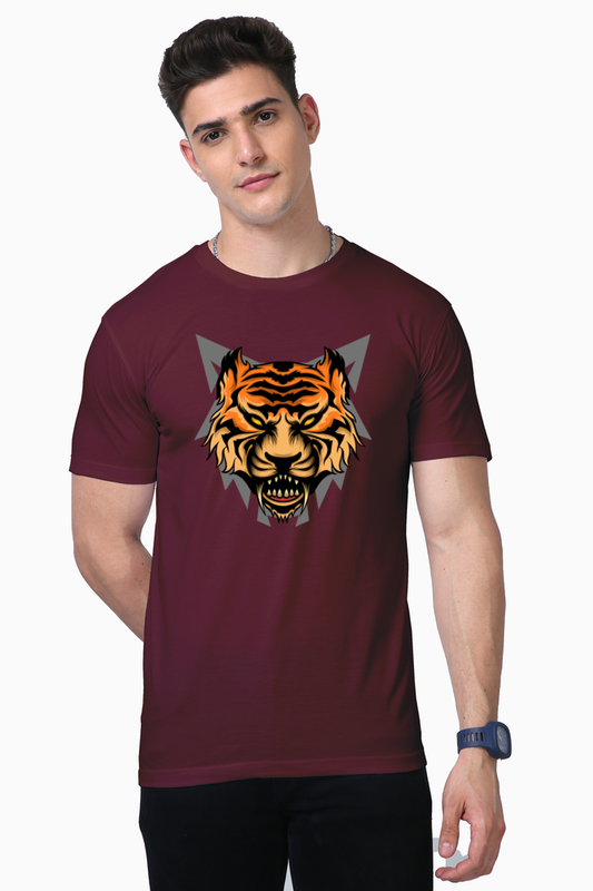 PREMIUM TRIBAL CAT UNISEX T-SHIRT