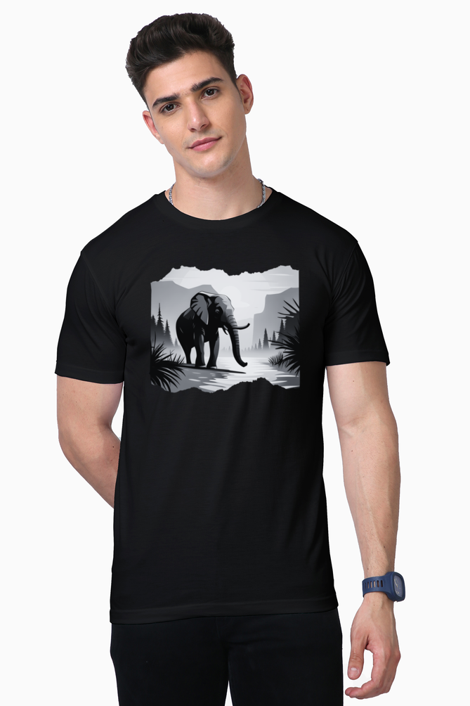 PREMIUM ELEPHANT PAINTING UNISEX T-SHIRT