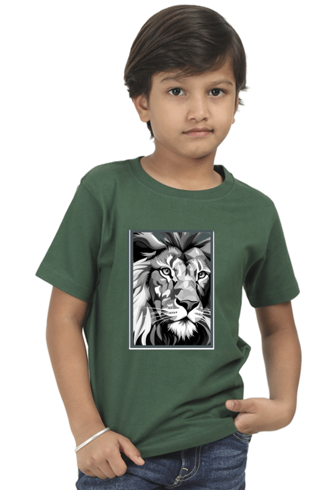 THE LION MAJESTY BOYS T-SHIRT