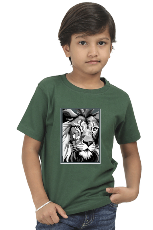 THE LION MAJESTY BOYS T-SHIRT