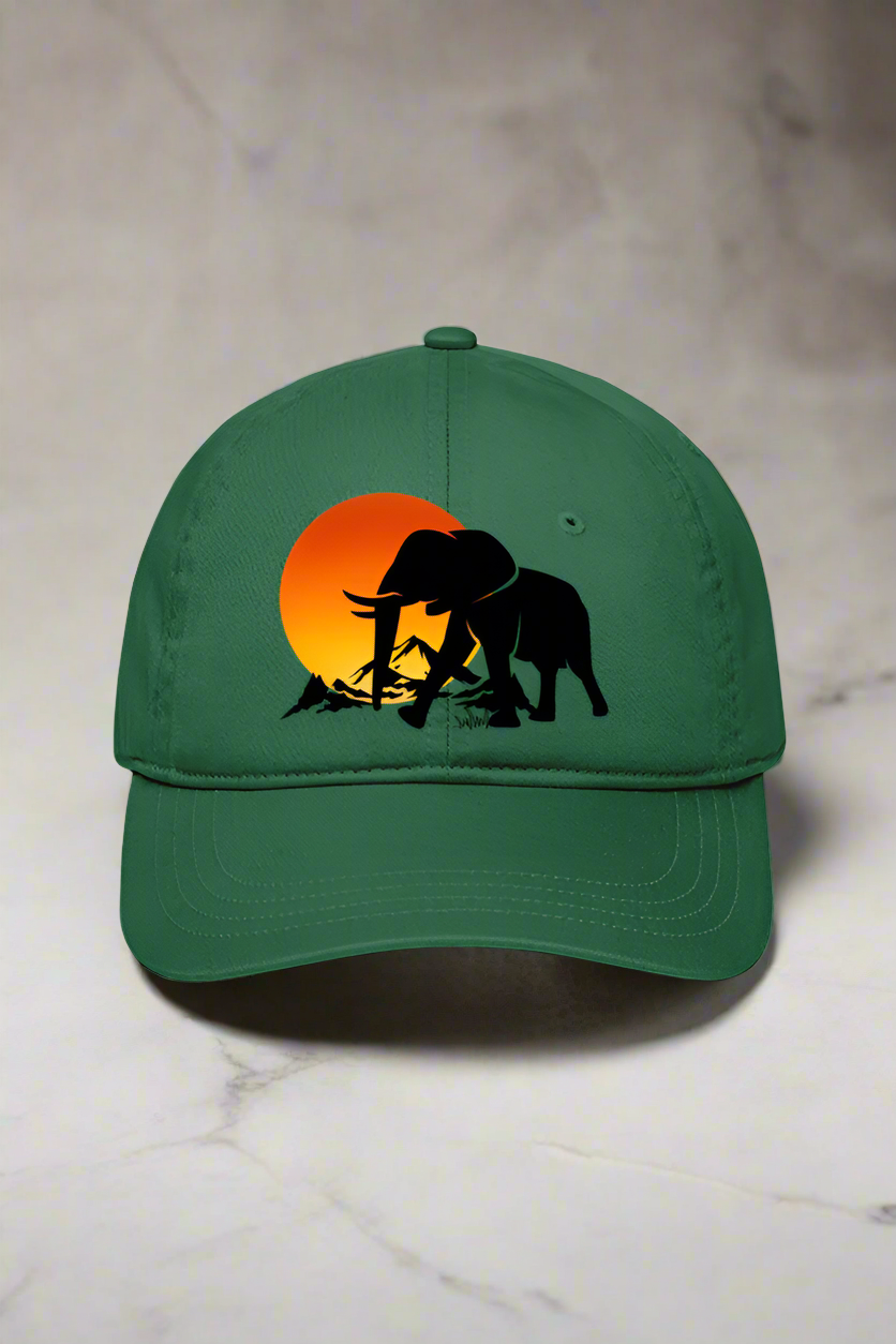 PRINTED WILD TUSKER BASEBALL CAP
