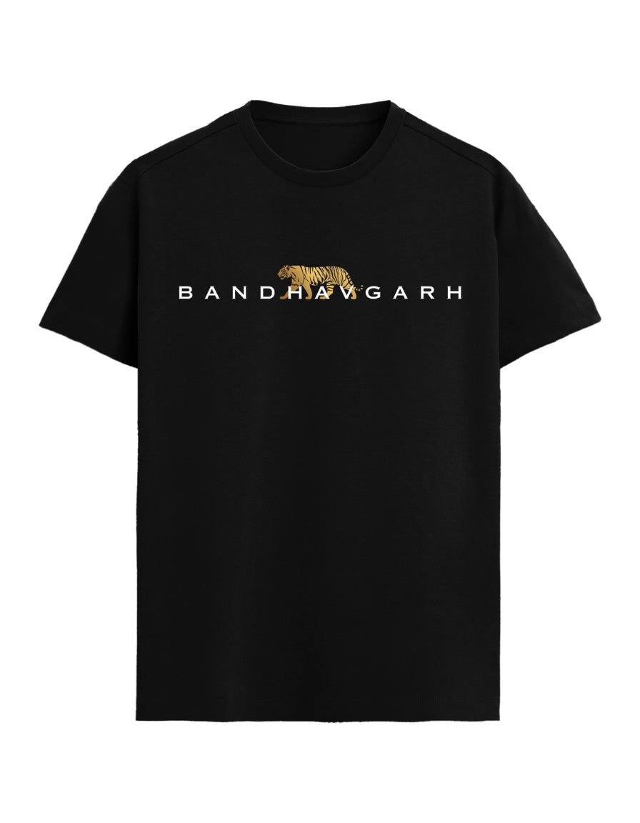 Bandhavgarh Tiger T-Shirt – Walking Tiger Wildlife Design | Tucktribe