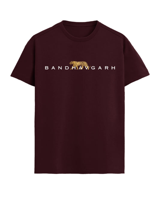 Bandhavgarh Tiger T-Shirt – Walking Tiger Wildlife Design | Tucktribe