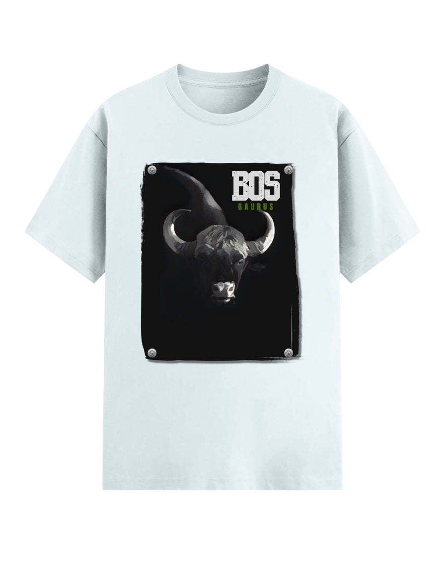 BOS GAURUS | Indian Bison Wildlife T-Shirt by TuckTribe