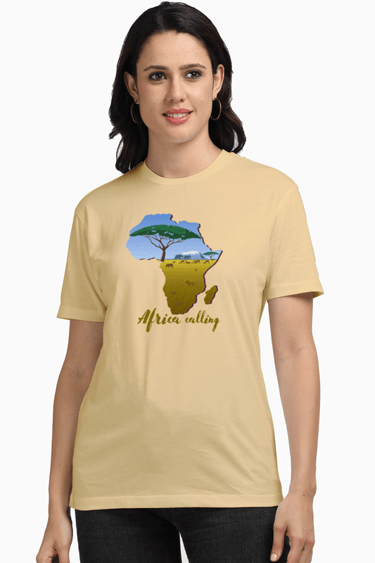 TuckTribeAFRICA CALLING PREMIUM T - SHIRTSUPIMA