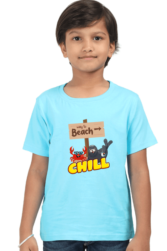 TuckTribeBEACH CHILL BOYS T - SHIRTBoys T-Shirt