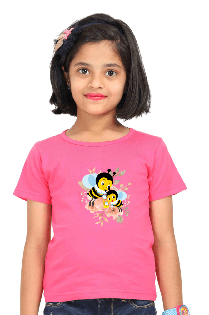 TuckTribeBEE BLOSSOMS GILS T - SHIRTGirls T-Shirt