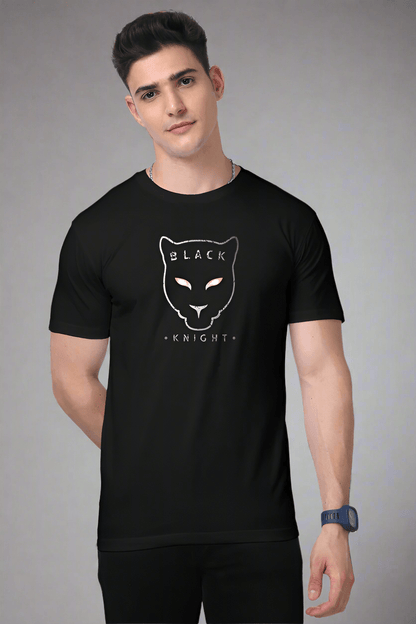 TuckTribeBlack Knight Panther Silhouette T-Shirt – Bold Streetwear by TuckTribePremium T-Shirt